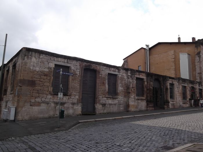 Ruine der ehemaligen Garnisonskirche - Teil des Restaurants