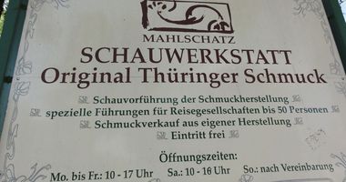 Schauwerkstatt Mahlschatz Original Thüringer Schmuck - Karin Stiefel in Bad Tabarz im Thüringer Wald