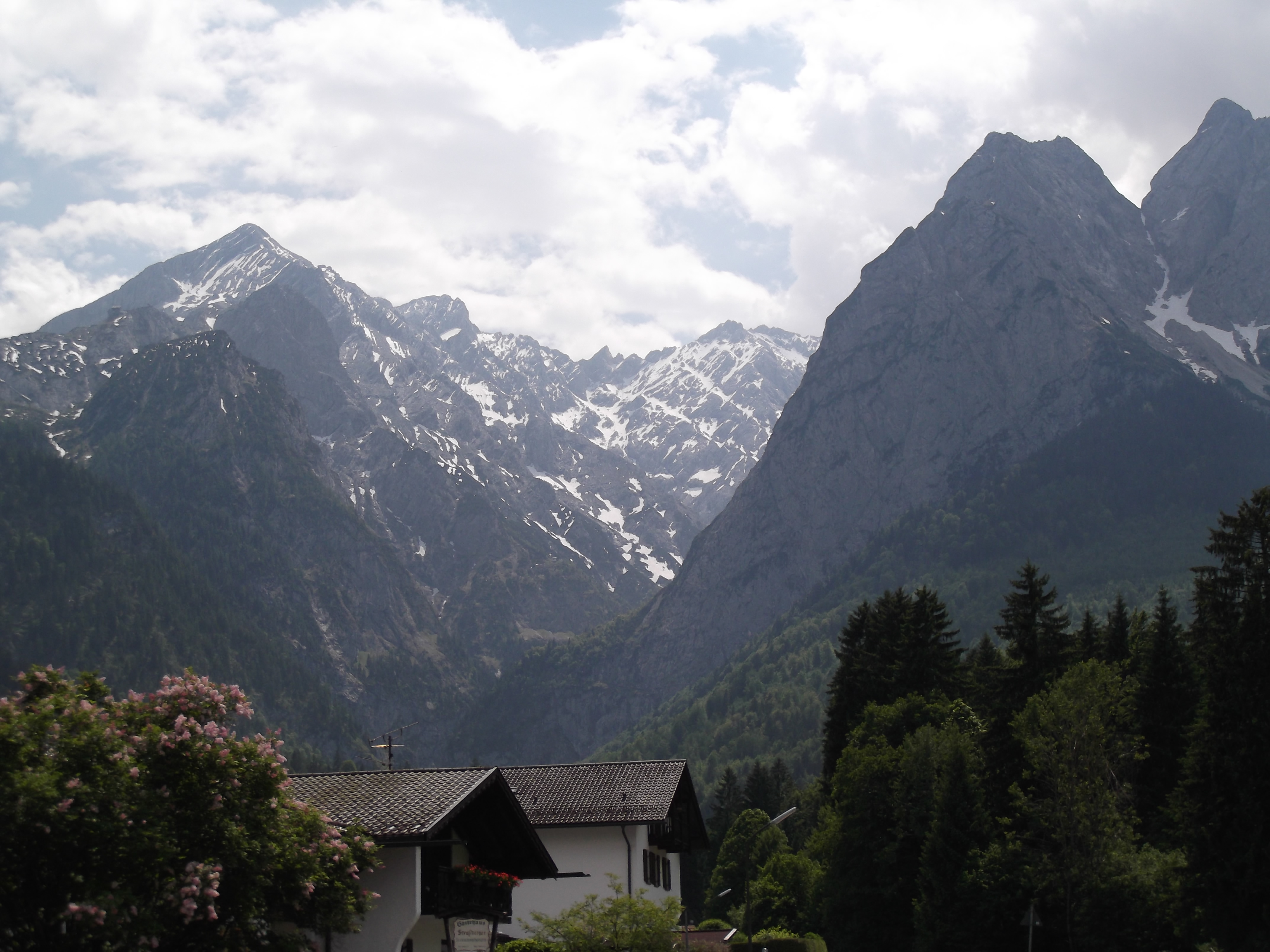 Alpenpanorama bei Grainau