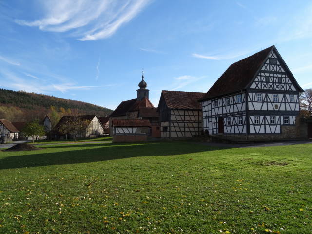 Geb&auml;udeensemble aus  der Region Grabfeld - Ha&szlig;berge