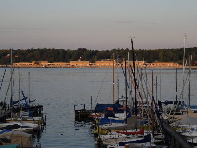 Strandbad Wannsee in der Abendsonne