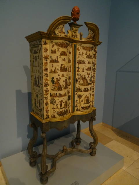 Kabinettschrank, 2. Häfte 18. Jahrhundert