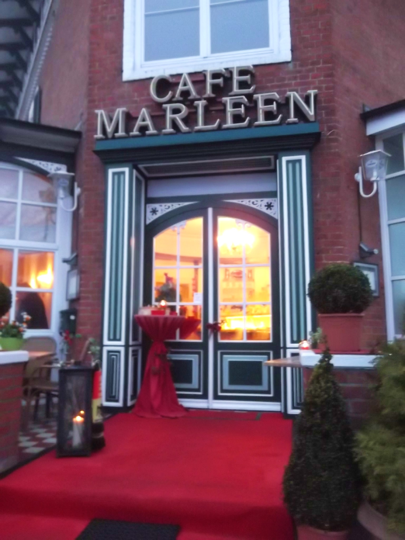 Café Marleen - Eingang