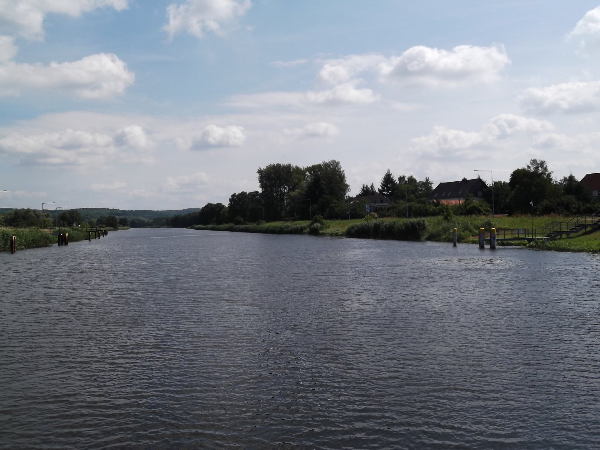 Oder - Havelkanal bei Niederfinow