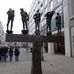 Skulptur "Unzeitgemäße Zeitgenossen" in Leipzig