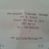 Presse Tabak Shop in Berlin