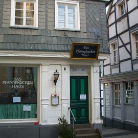 Der Eingang des Pfannekuchen Haus