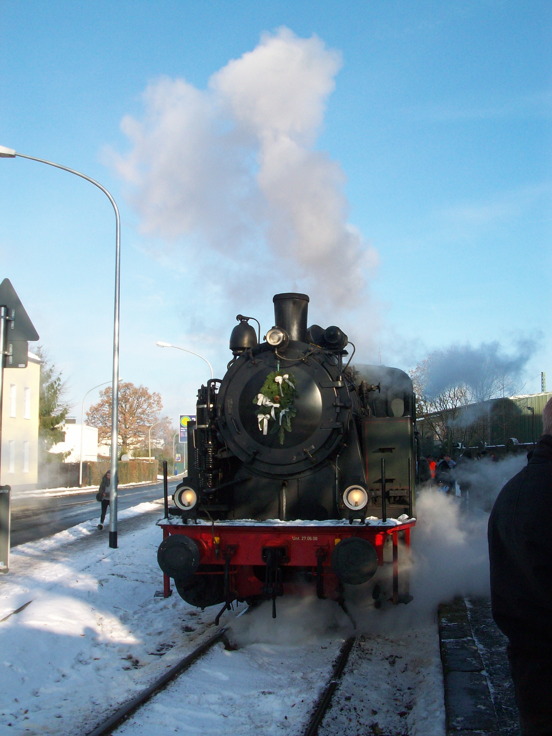 Nikolausexpressfahrt mit Dampflokbetrieb (Hinweis: Manche Fahrten sind auch mit Diesellok)