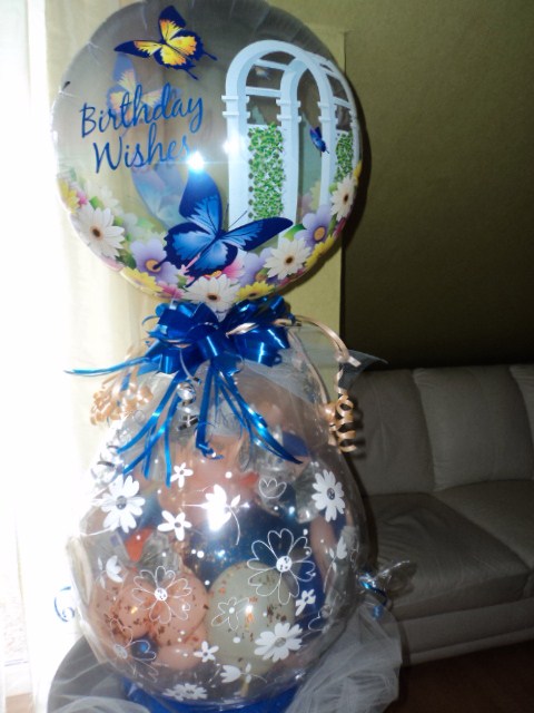 Geschenk im Ballon
