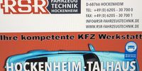 Nutzerfoto 2 RSR-Fahrzeugtechnik Kfz-Werkstatt