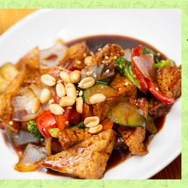 Kung Pao Tofu Bowl   vegan

https://healthy-bowl.com/shop/kung-pao-tofu-bowl/
