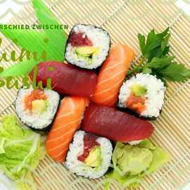 Sushi oder Sashimi? 

Was ist der Unterschied zwischen Sushi vs Sashimi.

Die Frage wird hier ausführlich beantwortet. 

http://sushi-restaurant-aschaffenburg.de/glossar/was-ist-der-unterschied-zwischen-sushi-und-sashimi/
