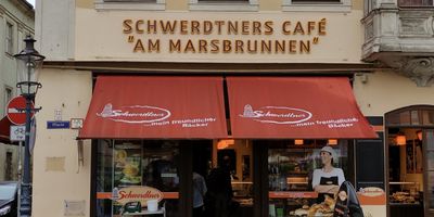 Schwerdtners Cafe „Am Marsbrunnen“ in Zittau