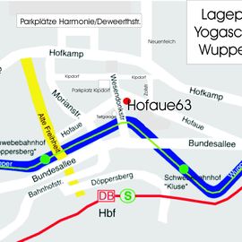 Lageplan in Wuppertal