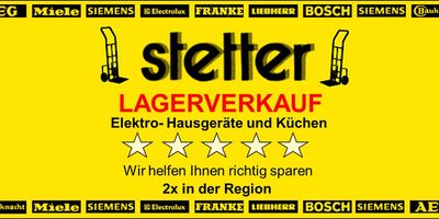Stetter Lagerverkauf Elektro-Hausgeräte und Küchen in Gundernhausen Gemeinde Roßdorf bei Darmstadt