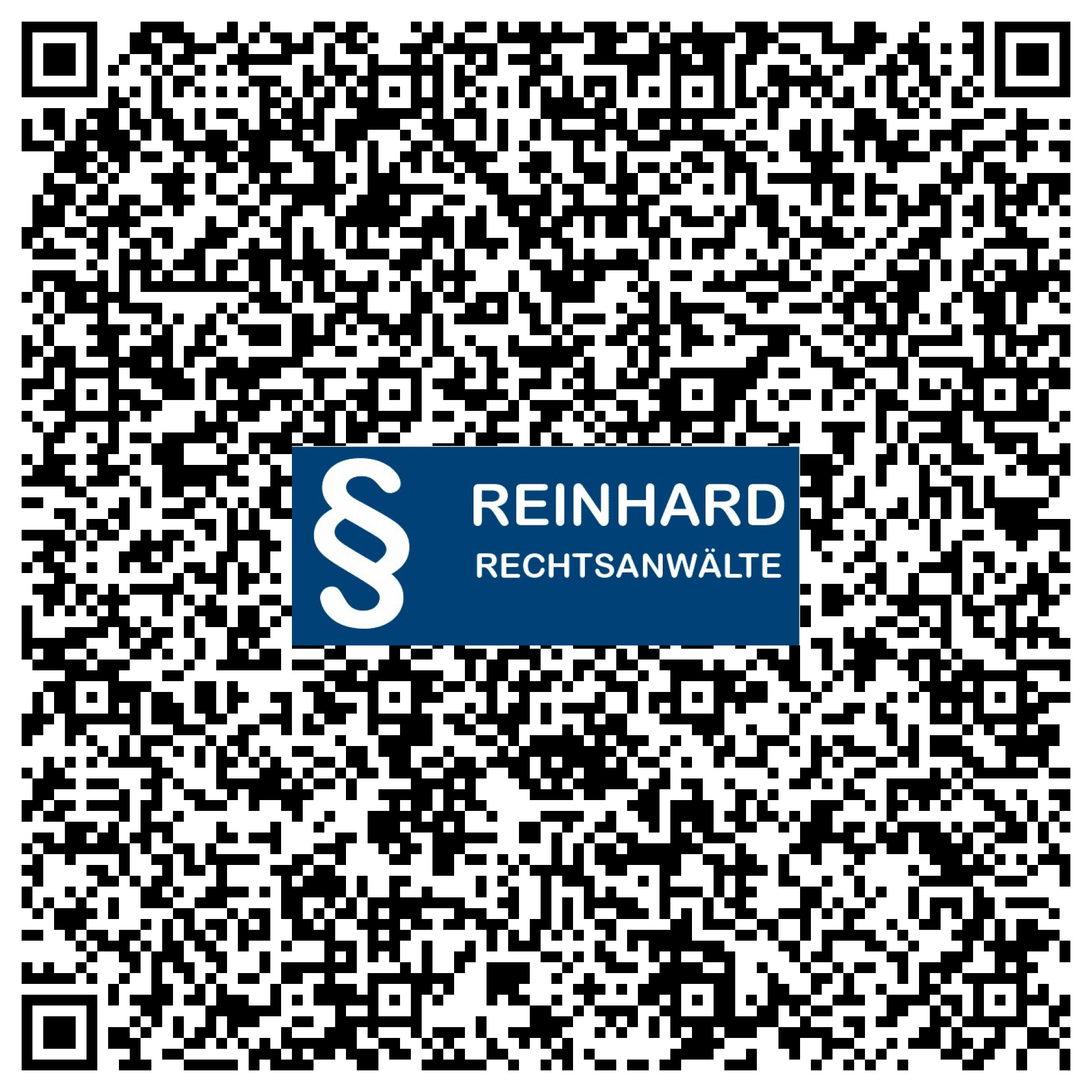 REINHARD RECHTSANW&Auml;LTE Leipzig Logo  vCard