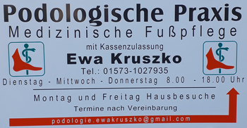 Logo von Podologie & med. Fußpflege - Ewa Kruszko in Dortmund