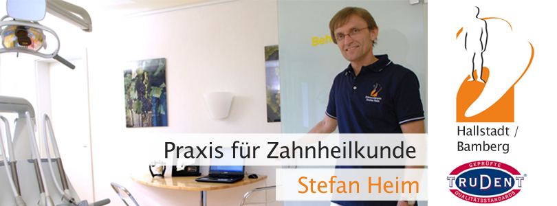 Willkommen in der Zahnarztpraxis Stefan Heim in Hallstadt / Bamberg