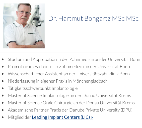 Bild 10 Praxis für Zahnheilkunde & Implantologie Dr. Hartmut Bongartz MSc Msc & Kollegen in Mönchengladbach