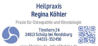 Bild zu Heilpraxis Regina Köhler, Praxis für Osteopathie und Kinesiologie, Heilpraktikerin