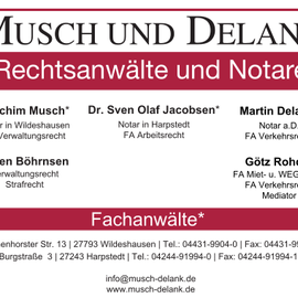 Musch und Delank Rechtsanwälte und Notare in Harpstedt