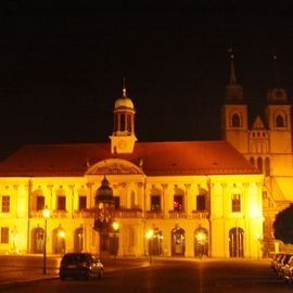 Das Magdeburger Rathaus am Alten Markt
