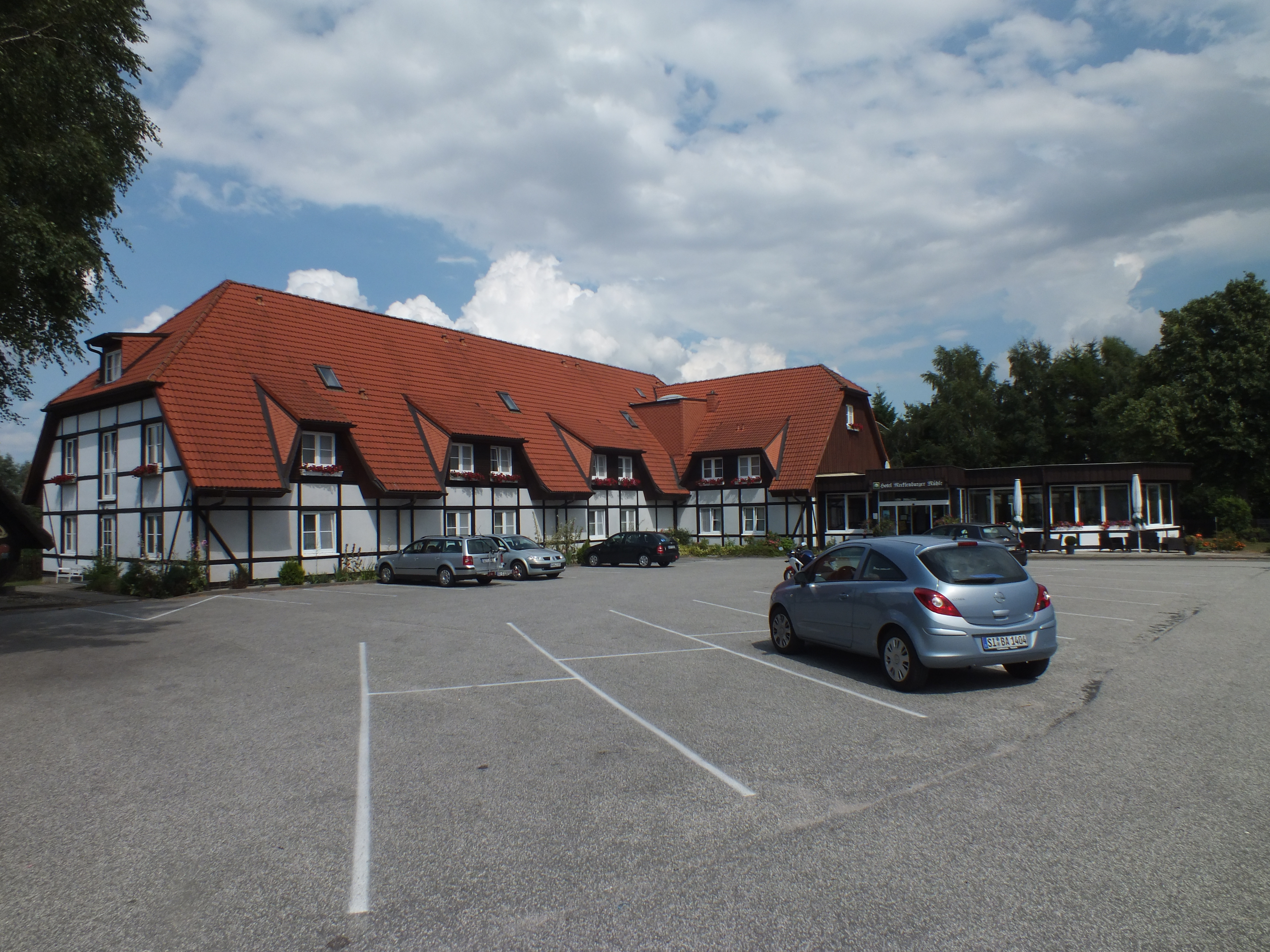 Das Hotel der Mecklenburger Mühle in Dorf Mecklenburg/ Wismar