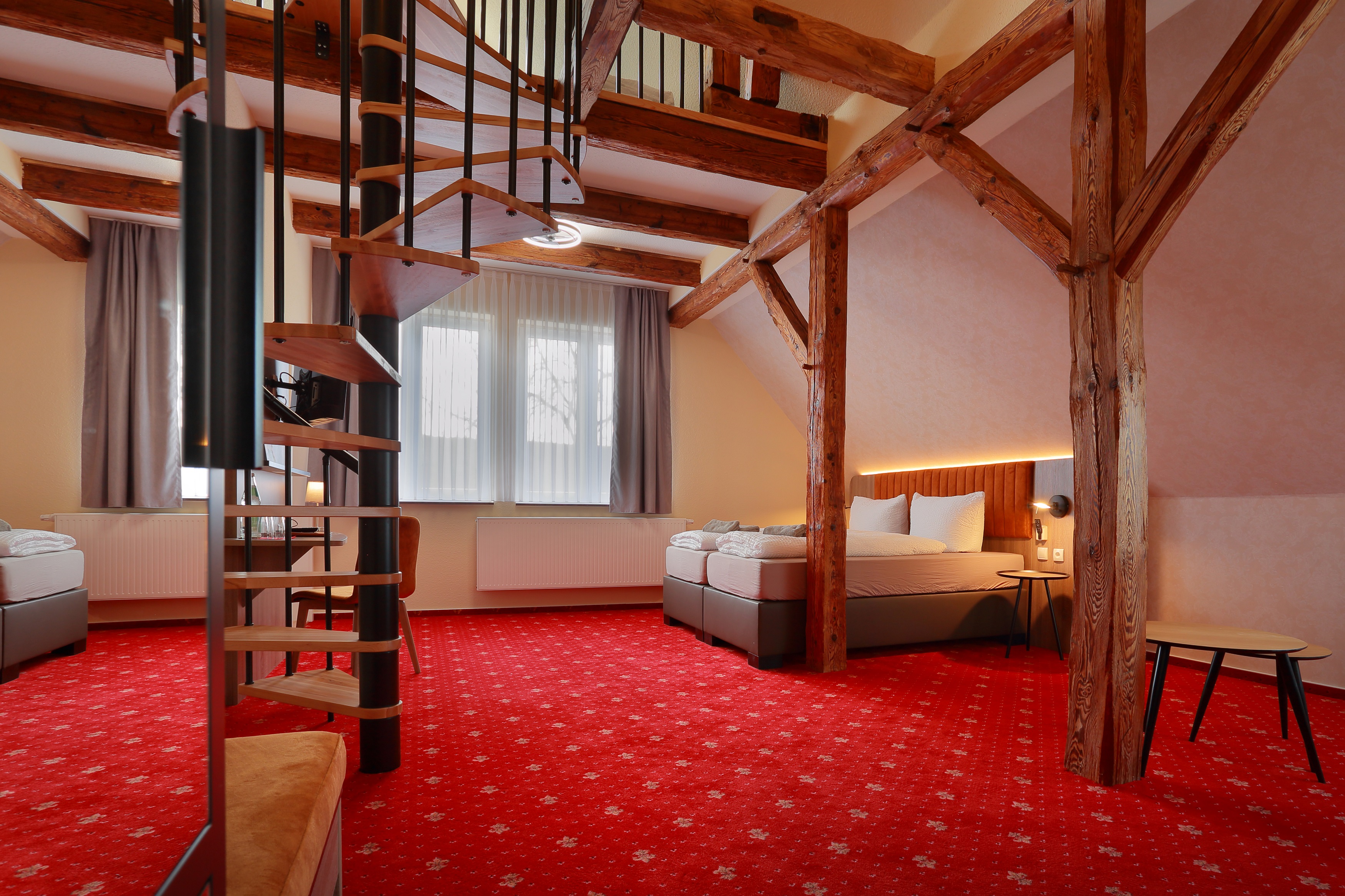 Junior Suite im Landhotel &amp; Brauhaus Prignitzer Hof in Pritzwalk.