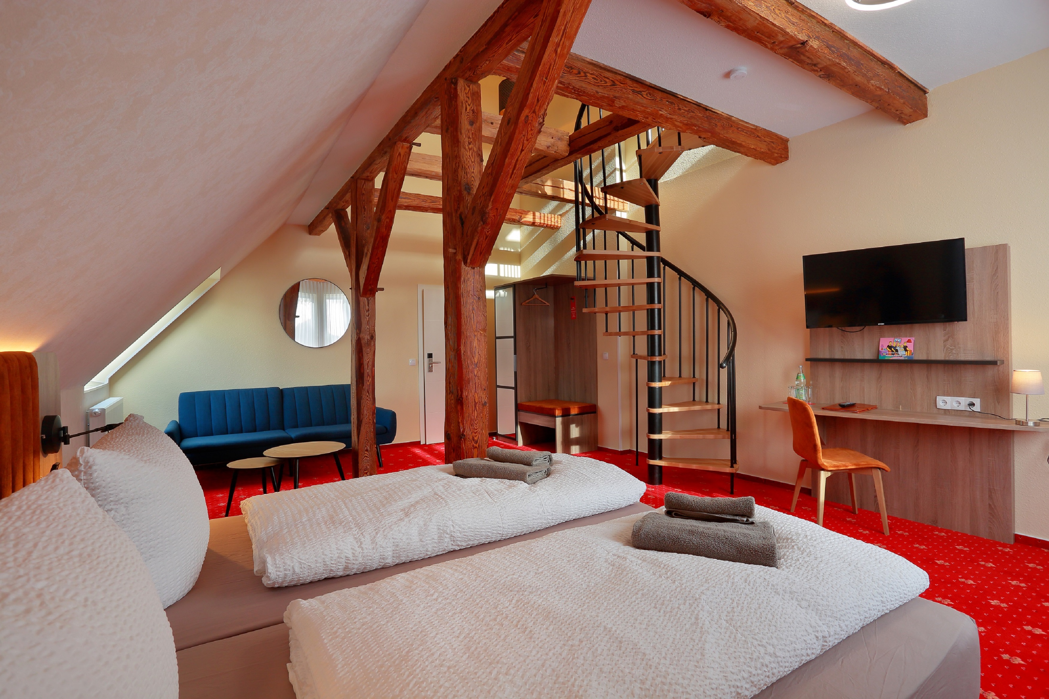 Junior Suite im Landhotel &amp; Brauhaus Prignitzer Hof in Pritzwalk.