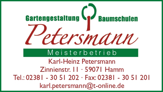 Bild 1 Petersmann in Hamm