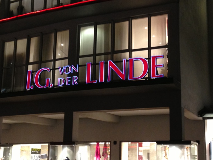 Bild 1 I.G. von der Linde GmbH & Co. KG in Hannover
