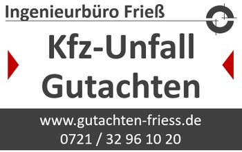 Logo von Kfz Gutachter und Sachverständige Frieß - Karlsruhe in Karlsruhe