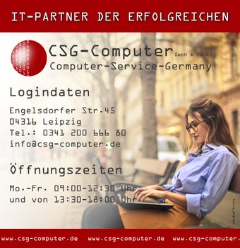 Logo von CSG-Computer GmbH & Co KG in Mölkau Stadt Leipzig