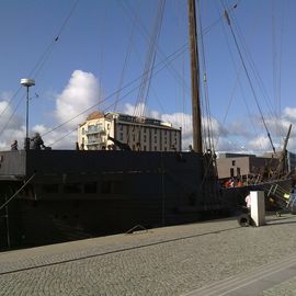 Koggen-Nachbau Wismar Alter Hafen