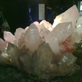 Die riesige Bergkristallgruppe