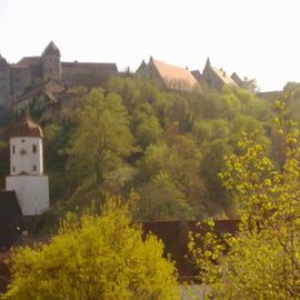 Hoch über Harburg - die Burg Harburg


