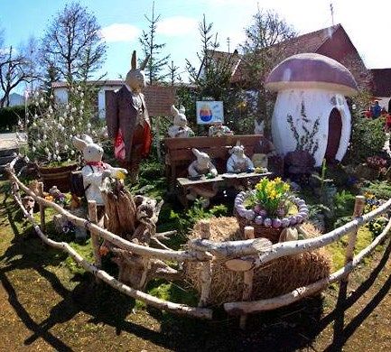 Osterbrunnen in Bieberbach