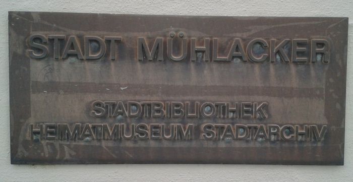 Mühlacker Zentrale mit allen Dienststellen Heimatmuseum