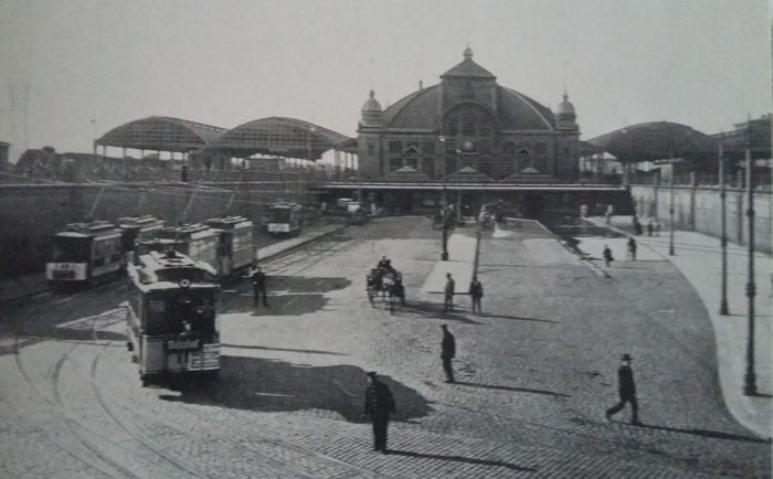Bahnhof Halle a.d.Saale historisch