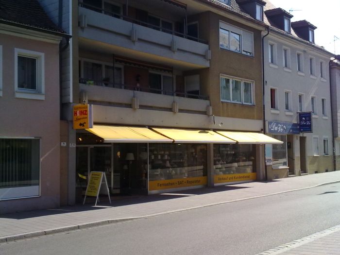 Das neue Ladengeschäft i.d.Würzburger Straße