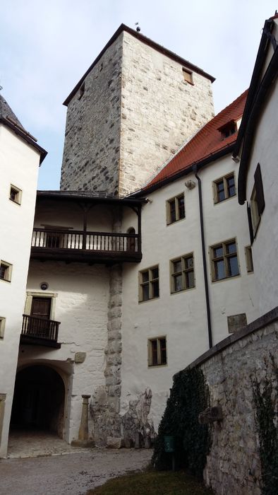 Innenhof Burg Prunn