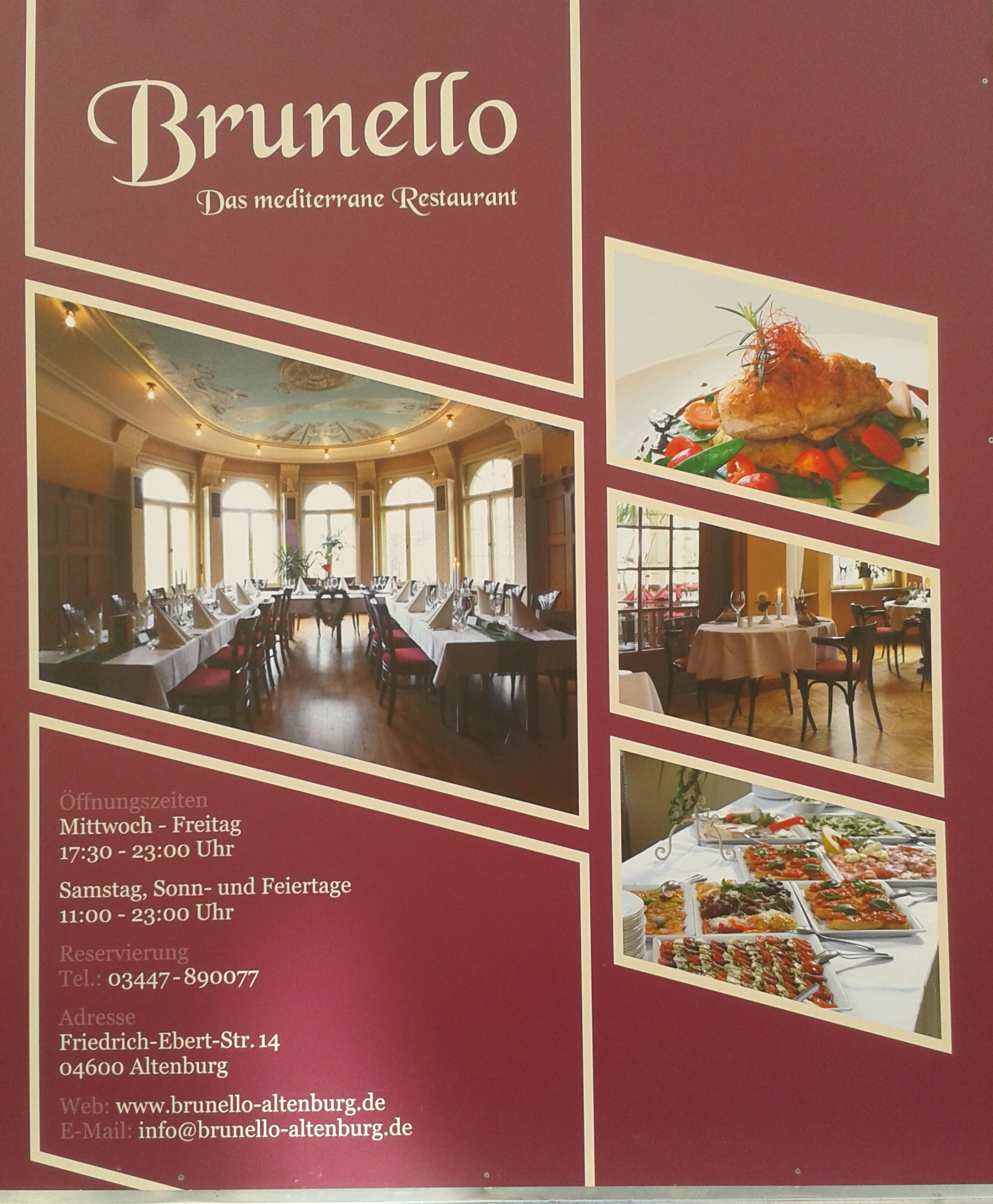 Bild 1 Brunello - Das mediterrane Restaurant in Altenburg
