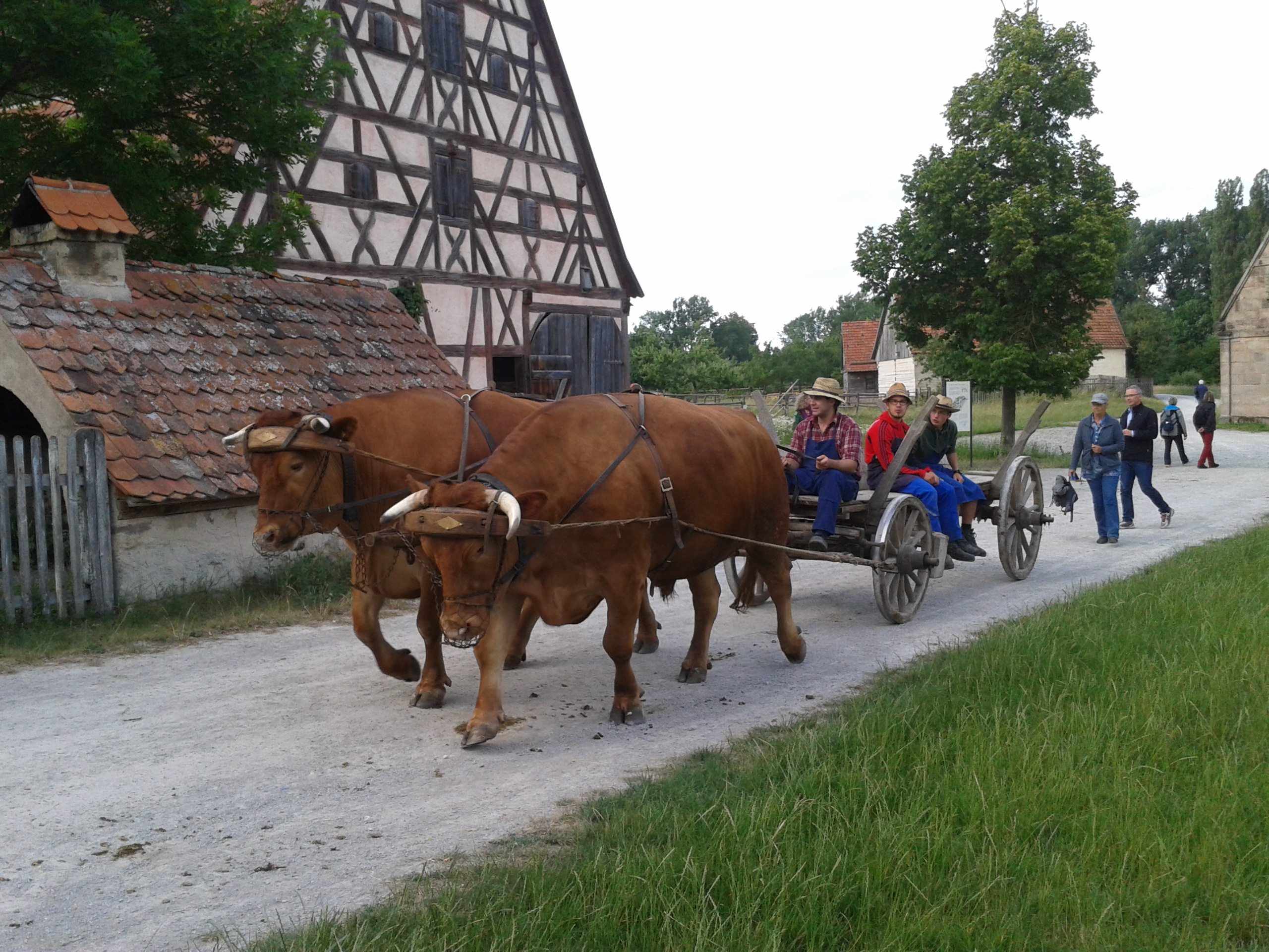 Auf dem Weg zur Arbeit