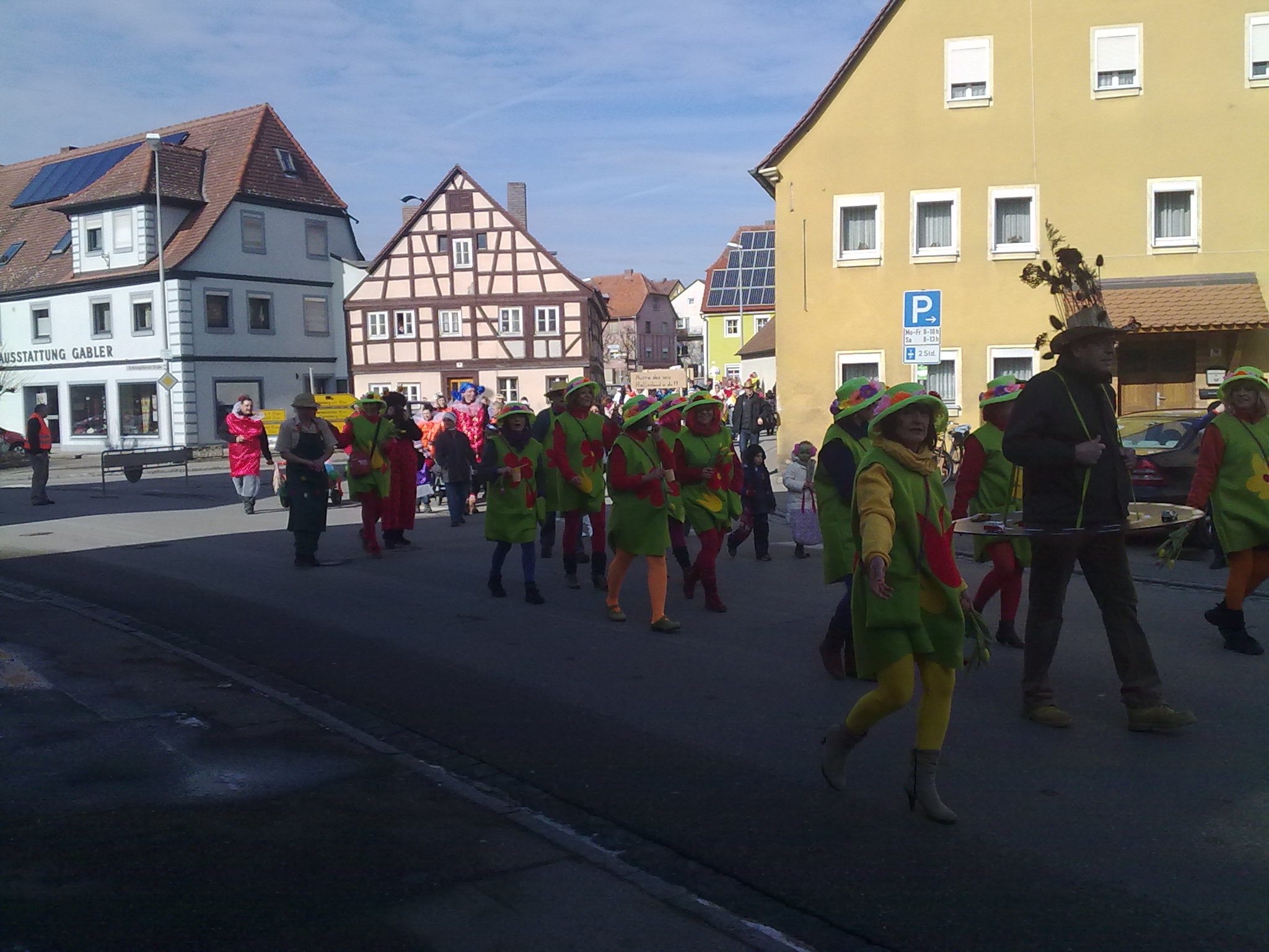 Fasching 2012 in Leutershausen