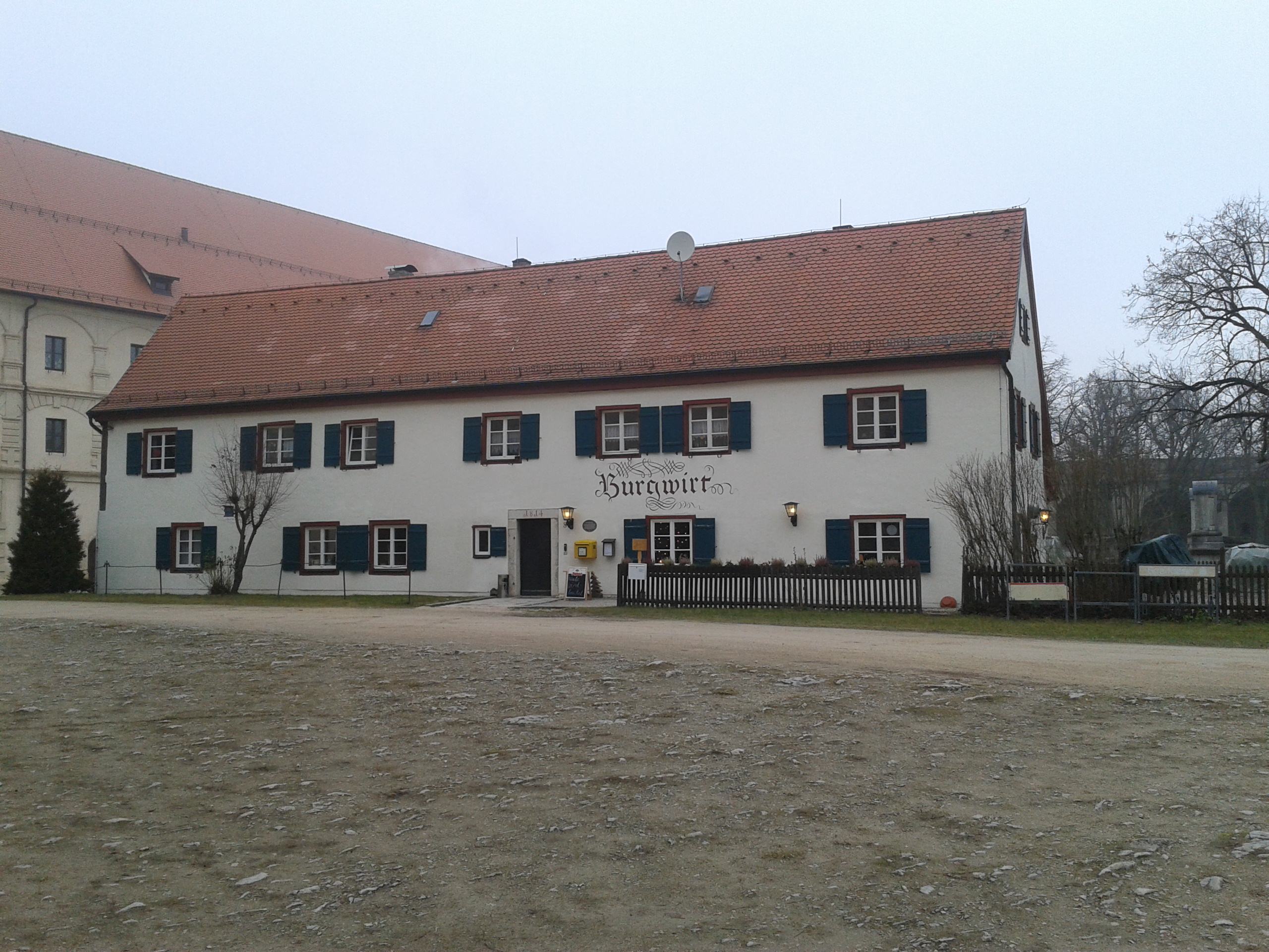 Die Burgschänke - ältestes Gebäude in der Festungsanlage