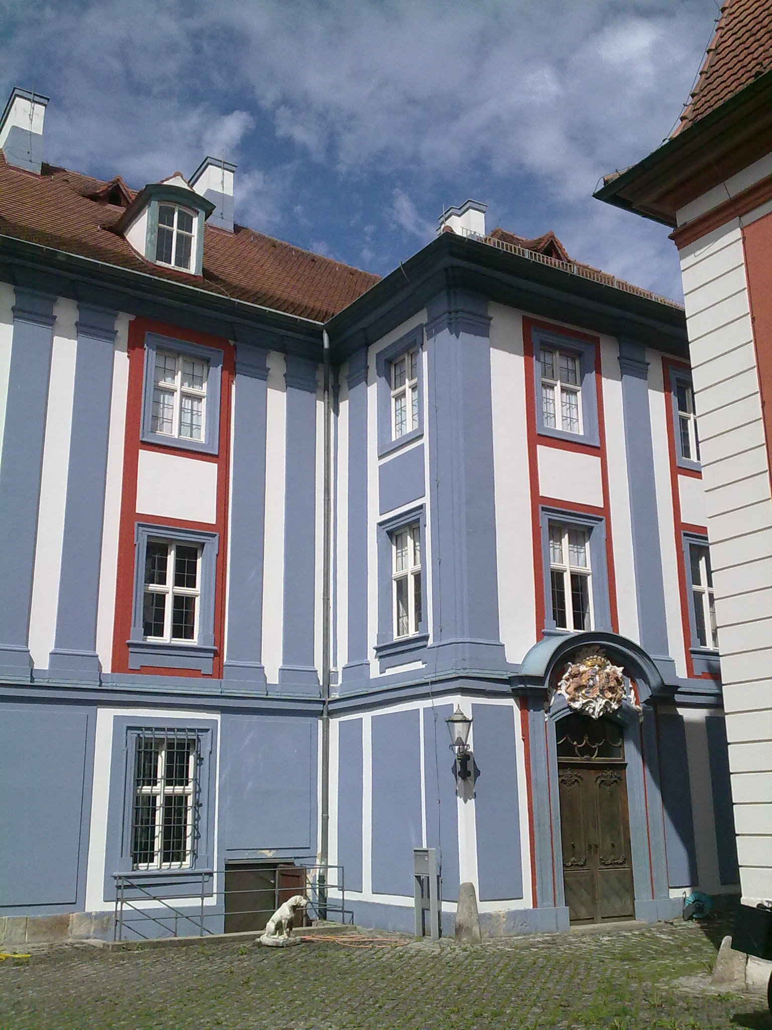 Innenhof Blaues Schloss