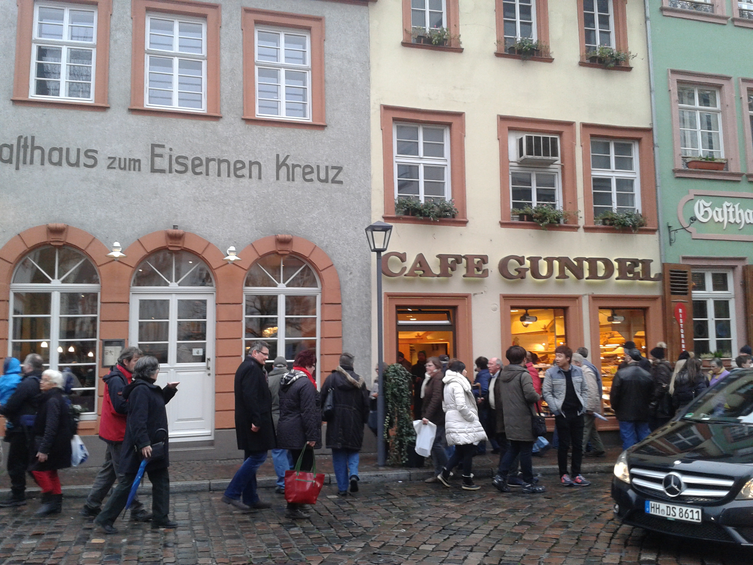 Bild 1 Gundel in Heidelberg