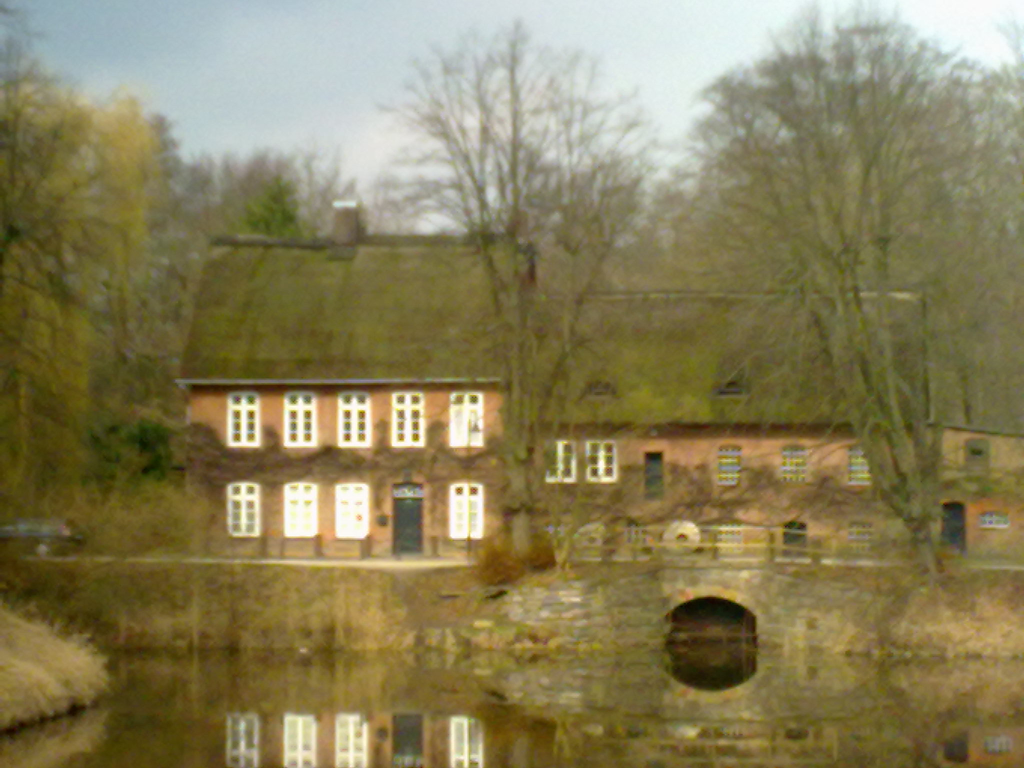 Histor. Mühle am Schlossteich