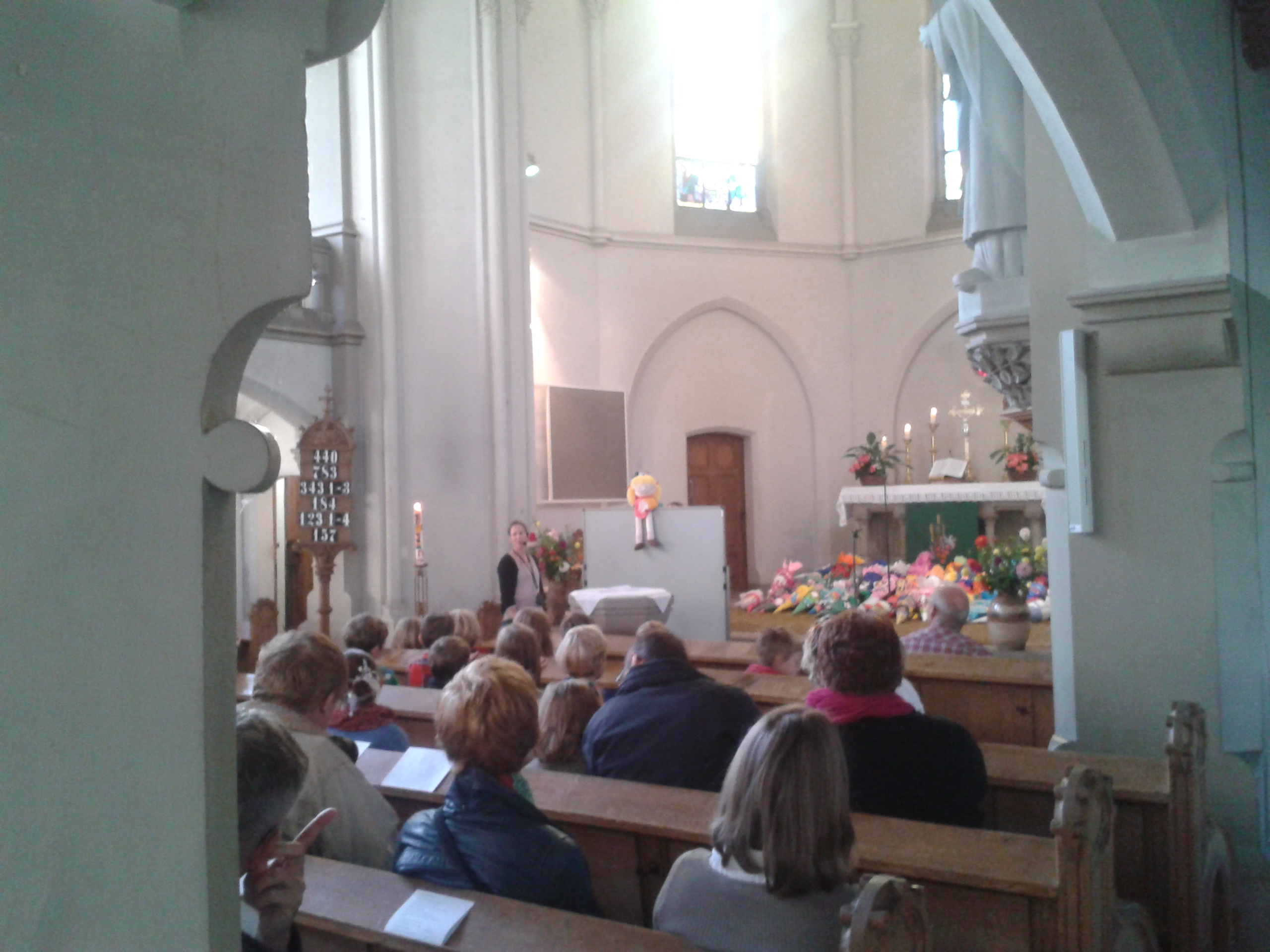 Einschulungs-Gottesdienst 2014 der Montessori Schüler in der St. Johanniskirche