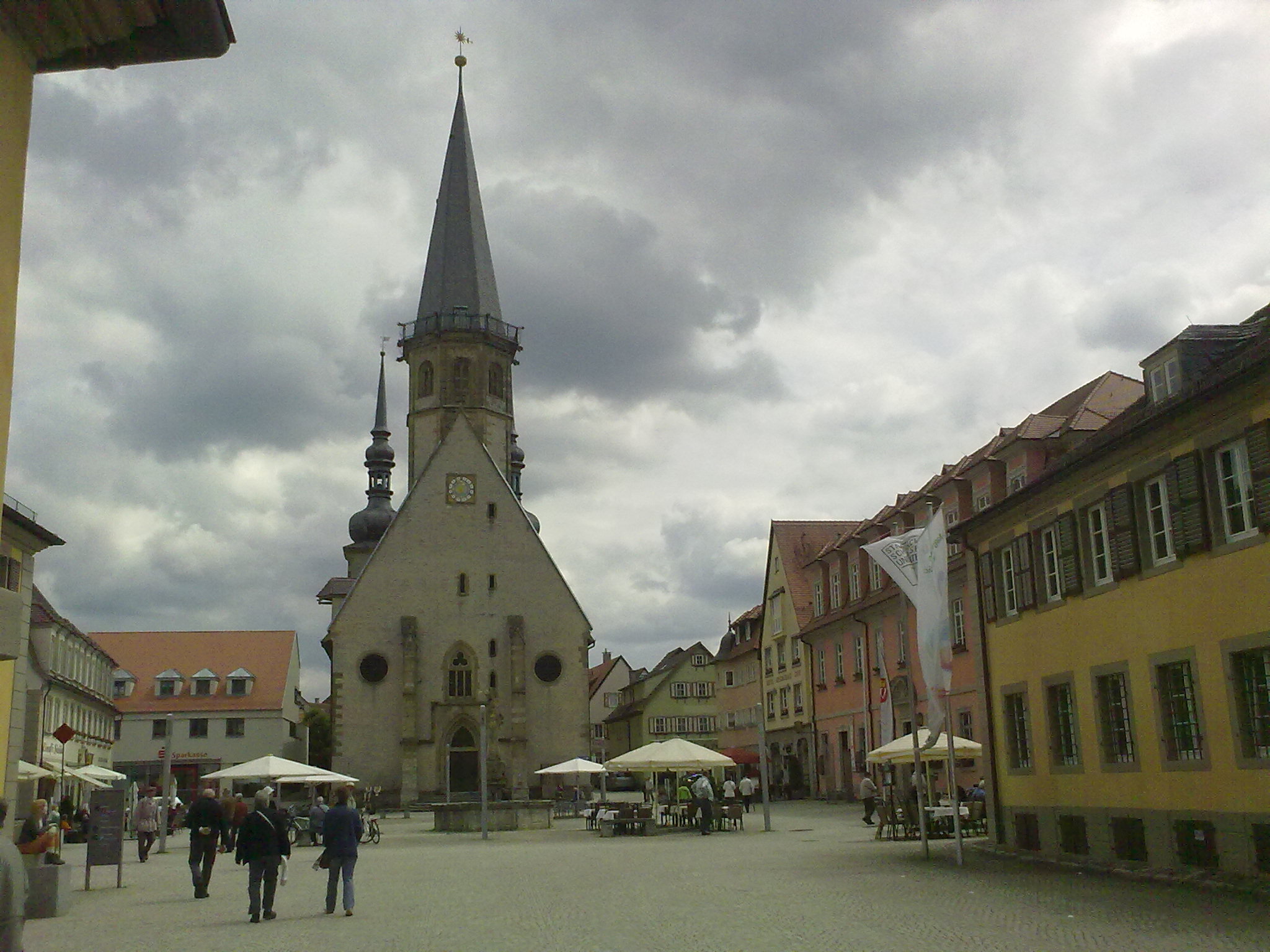 Marktplatz in Weikersheim